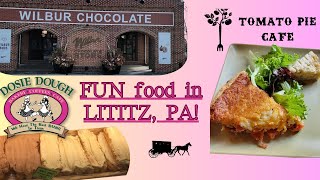 Lititz Pennsylvania  Chocolate Factory amp FUN FOOD stops you cant miss lititzpa amishcountry [upl. by Aynahs486]