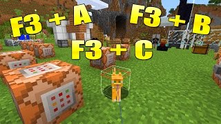 Alle Tastenkombinationen in Minecraft F3 [upl. by Isyed]