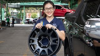 5 Best Rims for MITSUBISHI TRITON With Leona Chin [upl. by Figone]