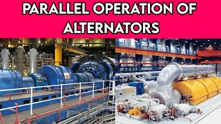 Parallel Operation Of Alternators or Synchronisation Of Alternators Explained in Tamil [upl. by Ydda]