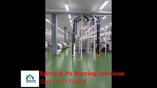 Epoxy and PU flooring technology [upl. by Ecinnej]