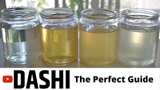 How to make ★Dashi★ The Perfect Guide 5 ways to make delicious and easy Dashi broth EP 164 [upl. by Wyne124]