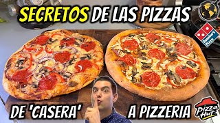 Mejora tus PIZZAS Caseras con Estos 8 SECRETOS de los Negocios de Pizzas [upl. by Coltson55]