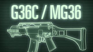 Weapons of Modern Warfare  G36C  MG36 [upl. by Anilat]