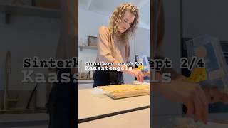 ZO makkelijk 🧀 sinterklaasrecept kaasstengels recept minivlog vlog zegmaarfem [upl. by Divd]