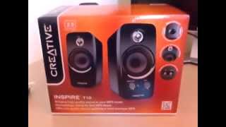 Creative Inspire T10 UnboxingReview [upl. by Sima376]