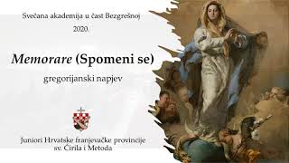 Memorare  Spomeni se gregorijanski napjev [upl. by Greerson]