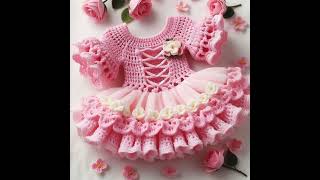 Frock designbeautiful new frock designbaby girl new fashiontrending videoviral videonew fashion [upl. by Bondie296]