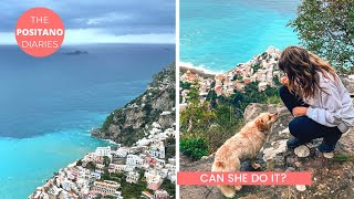 A RAINY DAY DOG WALK TO A POSITANO VIEWPOINT  The Positano Diaries EP 149 [upl. by Ardena]