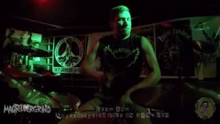 Magrudergrind  Full DRUM CAM  At Magrudergrind LIVE IN BANGKOK 2016 [upl. by Rainwater]