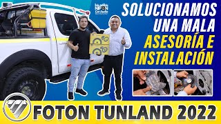 Foton Tunland 2022 Mala Instalacion y Asesoria [upl. by Ailegra255]