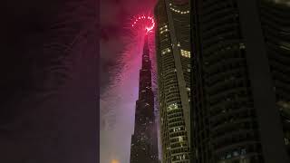 Timelapse  New Year’s Eve 2024 Fireworks at Burj Khalifa  Dubai [upl. by Ettenajna]