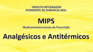 Analgésicos e Antitérmicos [upl. by Zohar]