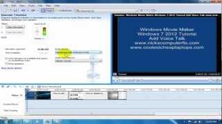 Windows Movie Maker Windows 7 2012 Tutorial  Do Voice [upl. by Etnod522]