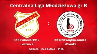 SK  SKK Polonia 1912 Leszno vs KK Wrzos Sieraków  26012024  11 kolejka [upl. by Elliven102]