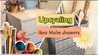 Upcycling Ikea Malm Drawers  Pinterest inspired  DIY ideas [upl. by Allesiram]