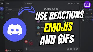 How to Use Discord Reactions Emojis and GIFs 2024 [upl. by Naihr]