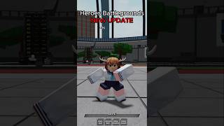 NEW HEROES BATTLEGROUNDS UPDATE anime heroesbattlegrounds tsb shigaraki roblox [upl. by Azriel]