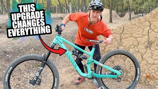 THIS SIMPLE MOUNTAIN BIKE UPGRADE WILL IMPROVE YOUR RIDING SKILLS [upl. by Esir467]