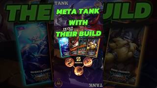 Meta TANK With Their Build by Ur Ido PlayZ  meta TANK build  season 34  tank mobilelegends [upl. by Timus]