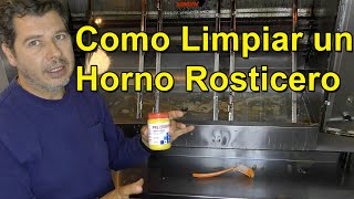 Como Limpiar un Horno Rosticero Valmex de 27 pollos  27ECOACE [upl. by Hassin]