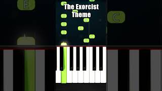 The Exorcist Theme  BEGINNER Piano Tutorial [upl. by Wiburg]