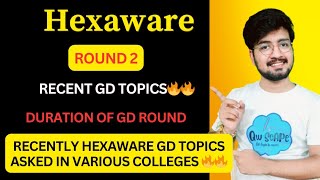 Hexaware recent new gd topics asked in various colleges for 2025 batch hexawarehiring group discus [upl. by Ydnys]