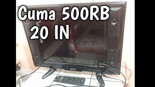 Murah Banget  Harga Tv Led 20 inch Terbaru hanya 500 ribu [upl. by Tiffani969]