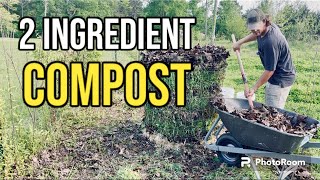 Make Compost FAST with 2 Simple Ingredients [upl. by Enetsuj]