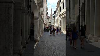 Beautiful View of Church of Pordenone Italy  Walking in Pordenone pordenone italy [upl. by Cesya906]