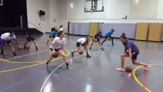 Sidney Spencer Girls Basketball Camp [upl. by Annawot]