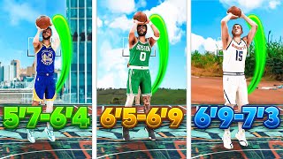 NBA 2K24 BEST JUMPSHOTS FOR ALL BUILDS HEIGHTS amp 3PT RATINGS BEST SHOOTING TIPS amp SETTINGS SZN 8 [upl. by Essirehs]