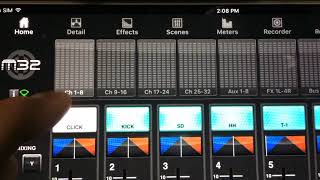 9 iPad amp M32 Mix App [upl. by Lanaj466]