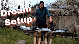 How to setup snowboard bindings Rome Katanas on a Capita Mercury [upl. by Yma894]