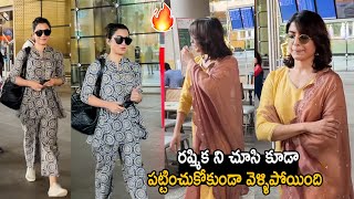 See How Samantha Shows her Attitude Towards Rashmika Mandanna at Mumbai Airport  Friday Culture [upl. by Acirrej751]