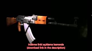 AK 47 sound effect  ak47 keleş ses efekti [upl. by Adnicaj656]