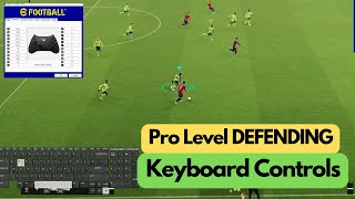 How to Defend in eFootball 2023 PC  Keyboard Controls  Best Formation [upl. by Jeniffer]