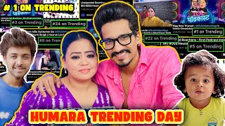 Humara Trending Day 🥳🫶  Bharti Singh  Haarsh Limbachiyaa  Golla [upl. by Jacoba]