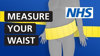 How to measure your waist  NHS [upl. by Anselm106]