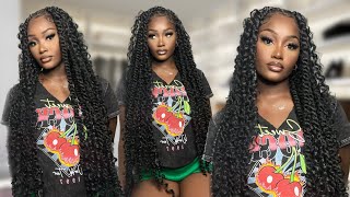 HOW TO LONG JUMBO BOHO PASSION TWIST HAIR TUTORIAL  Rubberband Crochet Method [upl. by Loughlin]