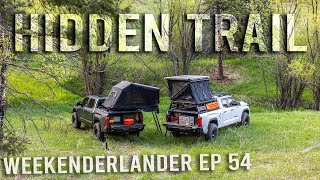 Peaceful Creek Camping Trip  TUNDRAS DO WEEKENDERLANDER EP 54  Mini Overland Adventure [upl. by Jay]