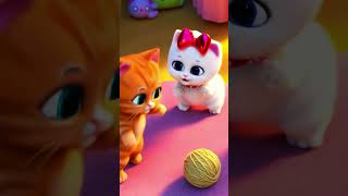 Three Little Kittens  Cat Meow Sound  Yo Yo Kids Tube [upl. by Lambertson]