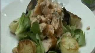 Tasmanian salmon salad amp a spicy honey dressing [upl. by Eerol282]