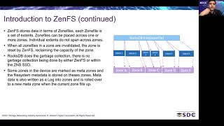 SDC2021 Boosting the Performance and QoS of MySQL with ZNS SSDs [upl. by Amelita]