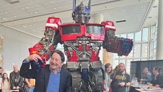 Meeting the Voice of Optimus Prime Peter Cullen as Optimus Prime [upl. by Gerson]