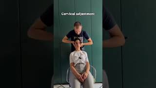 Cervicale adjustment with diversified technique chiropractic asmr [upl. by Qahsi879]