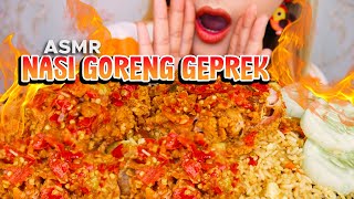 EDAAN‼️ASMR NASI GORENG GEPREK PEDESNYA NGAJAK RIBUTT 🥵  ASMR Indonesia [upl. by Benito]