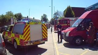 Wesr Midlands Fire Service Highgate Fire Station Open dayHay Mills PRL and BRV Turnout [upl. by Akimahs915]