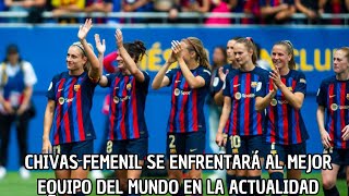 Chivas Enfrentara A Barcelona Femenil En El Campeonas Tour 2024 En El Estadio Akron [upl. by Gnoc740]