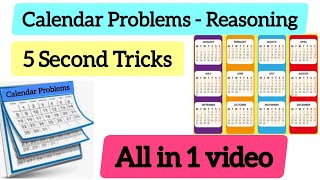 Calendar Problems in TamilCalendar Problem TricksCalendar Reasoning TricksClock amp Calendar Tricks [upl. by Jed890]